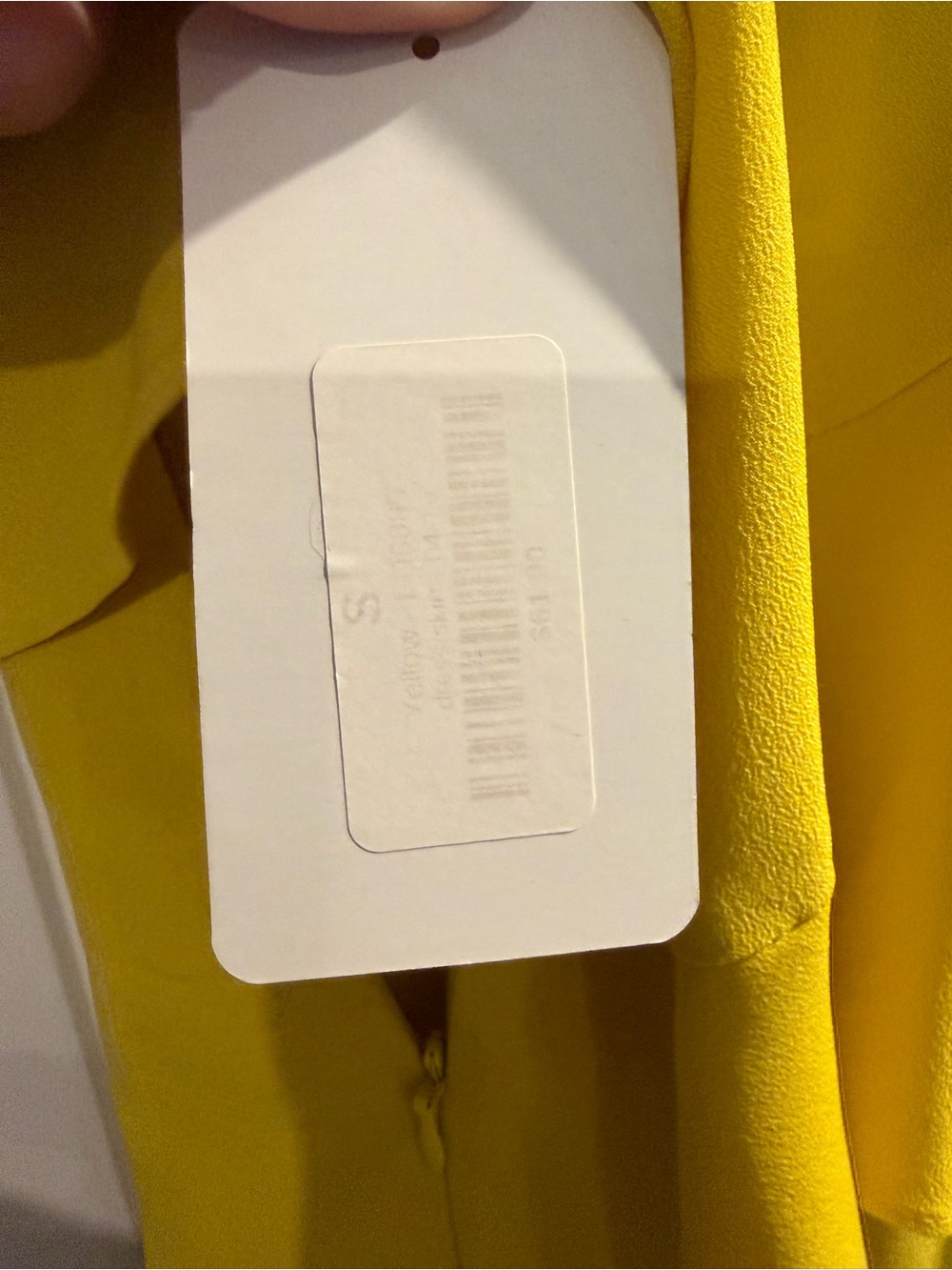 Yellow Ruffle One-Shoulder Dress - Picture 6 of 6